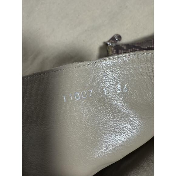 Toral Ankle Boots Womens Size 36 Snakeskin Zip Studded Block Heel Made in Spain - Picture 10 of 13